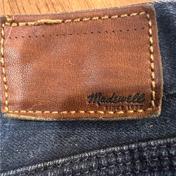 Madewell Skinny Low Dark Wash Jeans - Picture 8 of 10